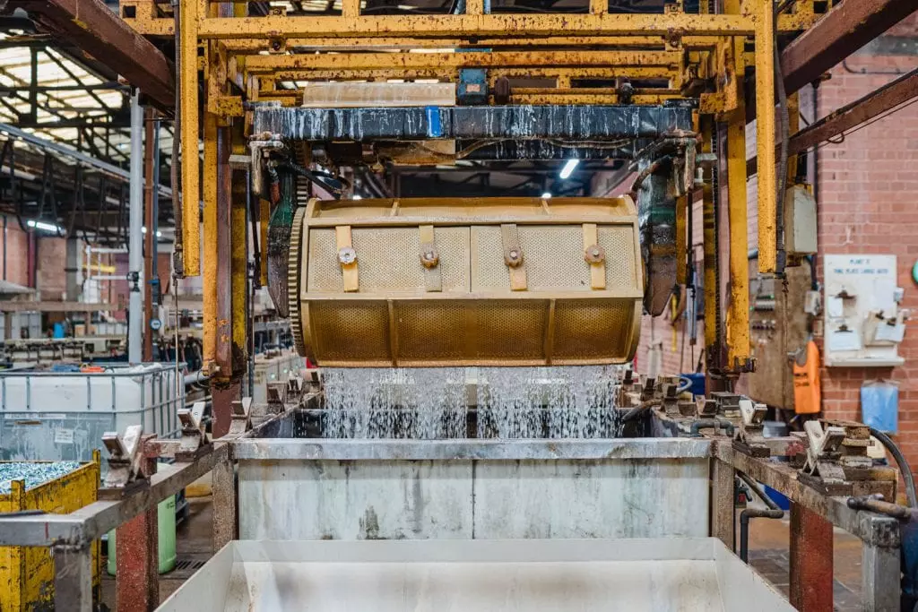 electroplating
