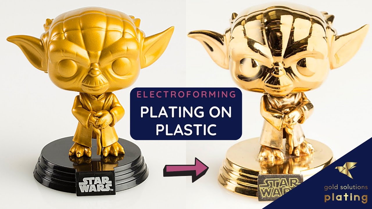 alt text: Image showing a chrome-plated plastic object, like a car emblem or a decorative part