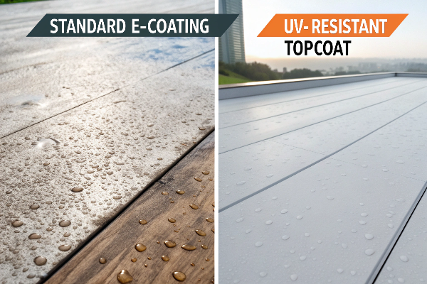 Is E-coating UV resistant
