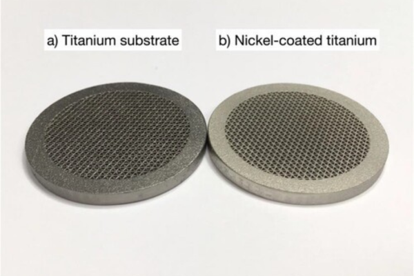3D-printed titanium anodes