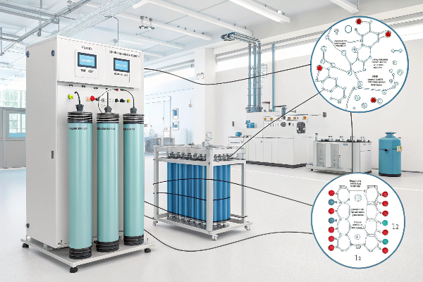 Titanium anode in water treatment