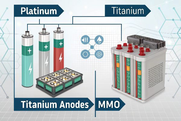best material for electrolysis anode