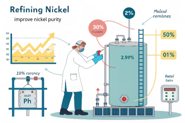 High-purity nickel cathodes